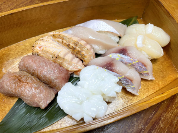 鹿兒島A4和牛壽司拼盤