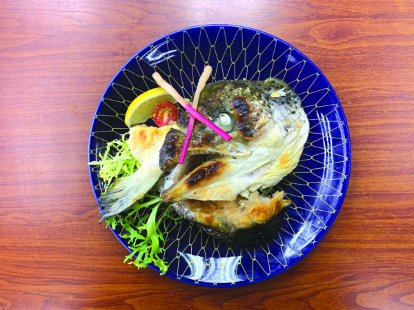 鹽燒三文魚頭