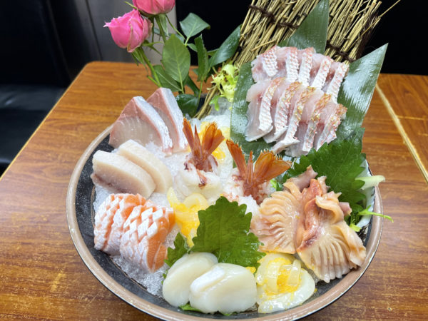 日本血鯛刺身拼盤